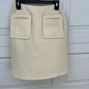 Women's Weekend maxmara ivory mini skirt 26